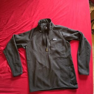 Patagonia Charcoal Gray Fleece Pullover
